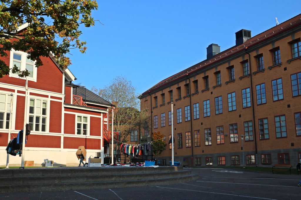Skolgården Mälarhöjdens skola