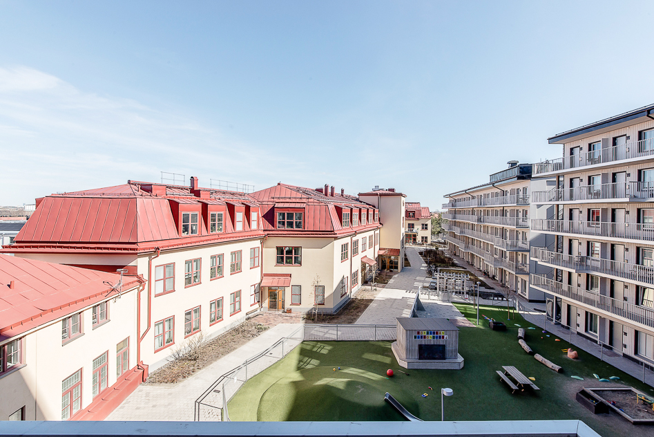 Utsikt över gården