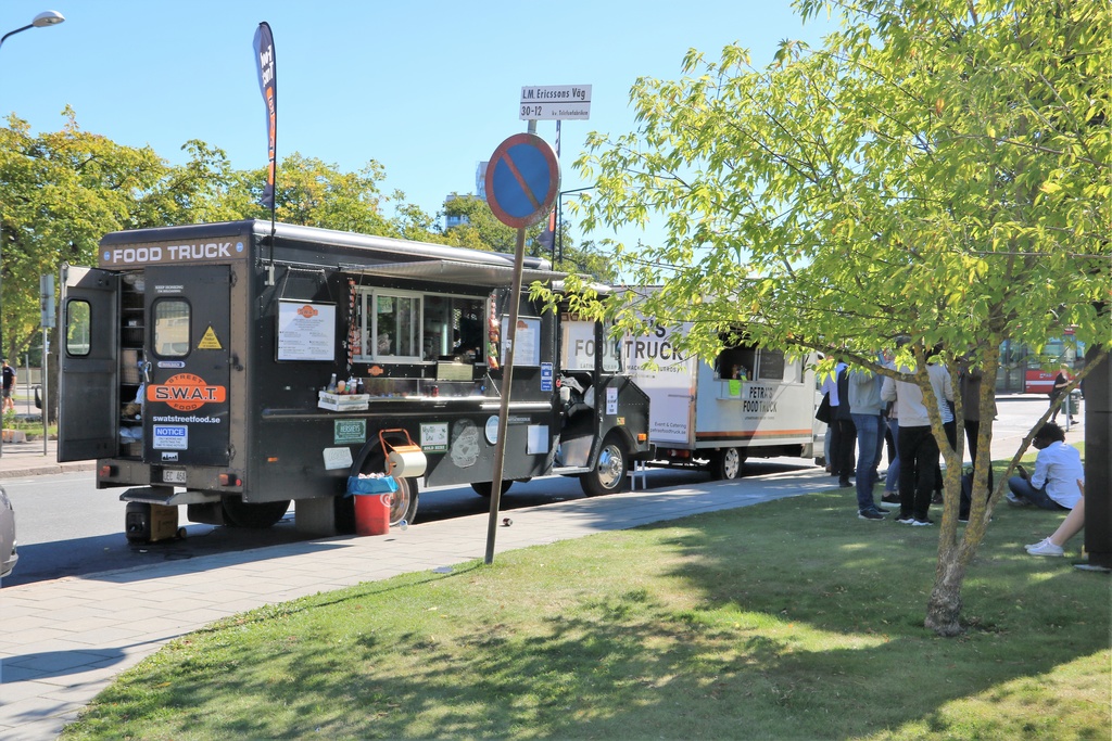 Lunchpaus i Telefonplan
